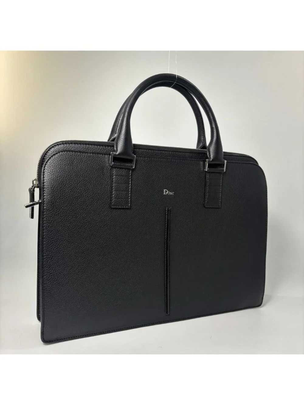 Dior Business Briefcase Black Handbag